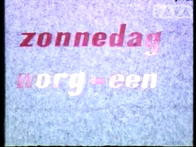 1431 AV1431 Zonnedag Norg - Een ; vermoedelijk Boerma; 1966