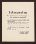 382 Bekendmaking, 1940-05-12