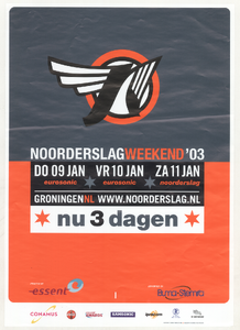 9657 Eurosonic Noorderslag 2003 weekend, combi-affiche