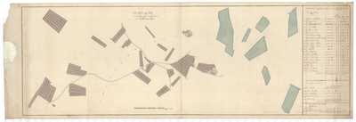 1259 Kaart van het erve Loink, gelegen in Stokkum in het gericht Kedingen. - . - schaal in Rijnl. roeden [ ca. 1 : ...