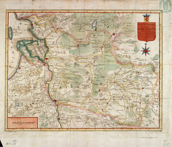 47-PBO047 Nieuwe kaart | van | Over IJssel | behoorende | tot het Vaderlandsch | Woordenboek van | Jacobus Kok. | 1797. ...