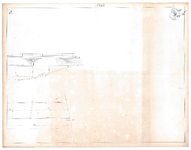19223-12Z8 [Geen titel] Zij- en bovenaanzicht van de Hasselterbrug, waarschijnlijk een ontwerptekening., 1846