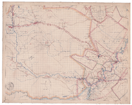 19223-A1.B3 Blad B3 van de algemene kaart van Overijssel. De noordkant van het Overijssels Vechtdal en delen Noord ...