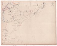 19223-A1.D4 Blad D4 van de algemene kaart van Overijssel. Een deel Zuidoost Twente en een stuk Duitsland.Met stempel ...