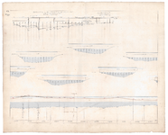 19223-C16.13 Regge Lengte- en dwarsdoorsneden van de Regge ter hoogte van Njiverdal. Vermeld worden monding van de ...