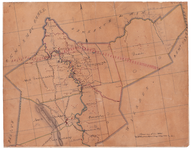 19224-27.1 Hellendoorn 1 Een kaart van twee van het noordelijke deel van de gemeente Hellendoorn, met de omringende ...