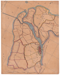 19224-30.1 Kampen 1 Kaart van het noordke deel van gemeente Kampen. Vermeld worden: de Ramspol, Oude Kribbe, ...