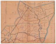 19224-34.1 Losser 1 Kaart van het noordelijk deel van de Losser met rondom de gemeenten Weerselo, Denekamp, Hannovers ...