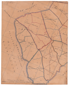 19224-35.1 Markelo 1 Kaart van de gemeente Markelo met rondom de gemeenten Rijssen, Goor, Ambt Delden en Diepenheim. ...