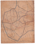19224-43.1 Raalte 1 Kaart van het zuidelijk deel van de gemeente Raalte met rondom de gemeenten Olst, Diepenveen, ...