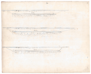 19224-B11.25 [Geen titel] Dwarsdoorsneden van de Vecht tussen Junne en Beerze., 1847