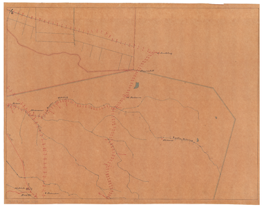 19224-B13.4 [Geen titel] Blad 4 van de kaart van de Sallandse weteringen, ten Noordoosten van Raalte. Raalter wetering, ...
