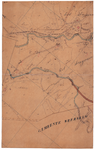19224-C22.6 [Geen titel] Kaart van de Dinkel en de Bijdinkel ten zuiden van het huidige kanaal Almelo-Nordhorn ten ...