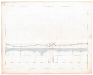 19225-B11.20 [Geen titel] Lengtedoorsnede van de Vecht ten noorden van Beerze. Huis van Oudeman wordt vermeld., 1847-1870