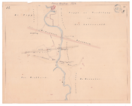 19231-22X14 [Geen titel] Kaartblad van de Dinkel ten oosten van De Lutte, ter hoogte van de huidige snelweg (A2) en de ...