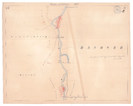 19231-22X17 [Geen titel] Kaartblad van de Dinkel, ten noordoosten van Losser, Krassenberg's brug (ten noorden van ...
