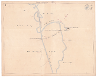 19231-22X3 [Geen titel] Kaartblad van de Dinkel ten noordoosten van Tilligte, met afsnijding sinds 1847. Vermeld ...