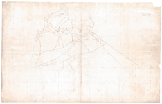 1442 Markestukken 5 Klad kaart van de verdeling van de Marke Noetsele. In potlood staat vermeld 'Kladkaart?''