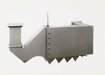 23144 FDSTORK-A179-268 A-Ventilatoren. Oranje Nassau Mijnen, Heerlen, model voor beproeving stofkamer achter ketel., ...