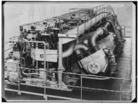 33203 FDSTORK-1468 Dieselmotoren. Hoofdmotor, type H.O.T.L.o. 8x75/160, bestemd voor M.S. Beira van C.N.N., Portugal. ...