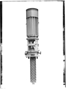 9617 FDSTORK-3524 Pompen. Open verticale pomp, type W.B. 2 , bestemd voor Esso Hamburg, order 291912., 29-07-1953 - ...