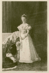 16 -5 Portret van prinses Wilhelmina in vol ornaat., 1900