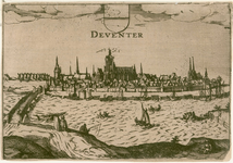 2 -11 Gezicht op Deventer., 1600