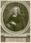 9 -4 Portret van Petrus Hollebee, met als onderschrift een gedicht van Isaac de la Fontaine., 1746