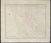 17 Plan van de Stadt Hasselt, gelegen aan het Zwarte Water in de Provintie Overijssel, door den Directeur La Rive 1735. ...