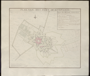 23 Plan van het Fort de Bourtange Plattegrond van de vesting Bourtange, 1740