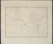 39 N.4. Blad 4 van de grote kaart hierboven, met Gees, Zwinderen, Dalen met het Loo Diep, 1740