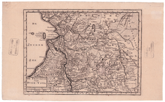 33 De Provincie | van | Over-Ysel 1 kaart. Ongekleurd. Ongevouwen., 1750