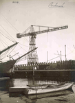 10824 FDHEEMAF002218 Torendraaikraan op scheepswerf De Maas in Slikkerveer, 1921-10-01