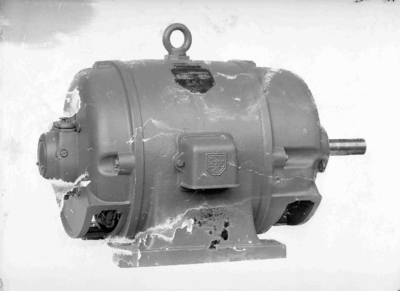 12518 FDHEEMAF020815 SKA-motor van het type NK 64-4 (220/380 Volt; 52,5 Ampère; 15 kW/20 pk; cosinus phi 0,85; 960 ...