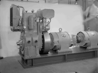17992 FDHEEMAF059445 Diesel-generator aggregaat, bestemd voor een tentoonstelling in Mexico. Het bestaat uit een ...