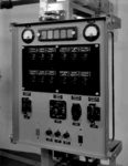 19483 FDHEEMAF065254 Vooraanzicht van het schakelbord van apparatenrek II bestemd voor de dieselelektrische ...