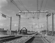 21290 FDHEEMAF058537 Geëlektrificeerde spoorlijn Hengelo - Borne, 1951-07-06