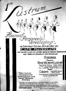 4623 FDHEEMAF056165 HEEMAF revue Wij vieren Lustrum d.d. 17 juni 1944 in zaal Haverkate in Hengelo, 1944-06-17