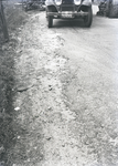 7330 FDHEEMAF054661 Stuk gereden wegdek bij de verdedigingswerken, weg Diepenheim - Lochem, 1939-05-13