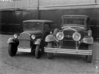 7656 FDHEEMAF050838 Vooraanzicht Horch en BMW, 1933-08-21