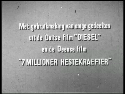 10315BB00439 De film toont de dieselmotor., 00-00-1945 - 00-00-1955