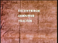 1072BB08150 Een bedrijfsfilm rond mechanisch wegenonderhoud, met beelden van een tractor met maaier en de tekst ...
