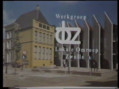 14634BB00156 Een deel van een experimentele uitzending van de Werkgroep Lokale Omroep Zwolle, uitgezonden op 20 oktober ...