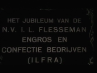 1761BETACAM076.01 Bedrijsfilms van de NV I.L. Flesseman Engros en Confectiebedrijven (ILFRA):00:00:29 Reportage over de ...