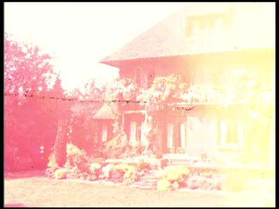 3375BB09508 Een familiefilm van de familie Lamberts rond een vakantie naar Zwitserland, met beelden van o.a.:- Het huis ...