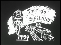 4800BB03370 Reportage over de Tour de Salland 1959, een vierdaagse fietstocht en -wedstrijd voor jongeren te Deventer. ...