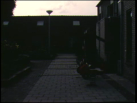 7188BB05073 Een speelfilm van de smalfilmamateurs FEZO in Hengelo. In clubverband hebben ze een misdaad film gemaakt. ...