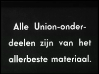 9949BB00397 Promotie film van de Union Rijwielfabriek B.J. van den Berg in Den Hulst aan de Dedemsvaart in ...