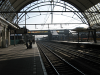 1018 DBUITERWIJK-000515 Station Zwolle 1e perron, 2011-10-02