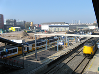 1023 DBUITERWIJK-000520 Station Zwolle de zuidkant van de station, 2011-10-02